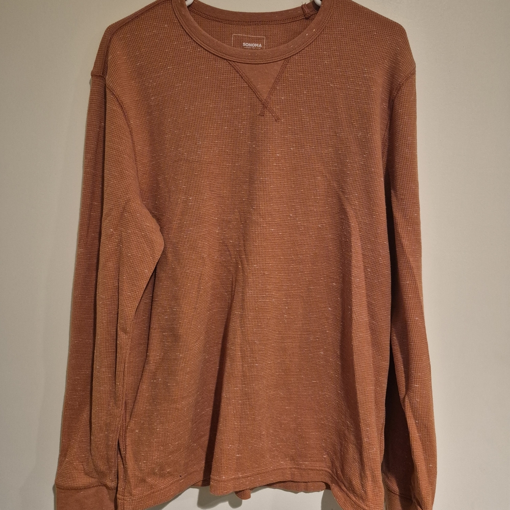 Orange Long Sleeve Shirt